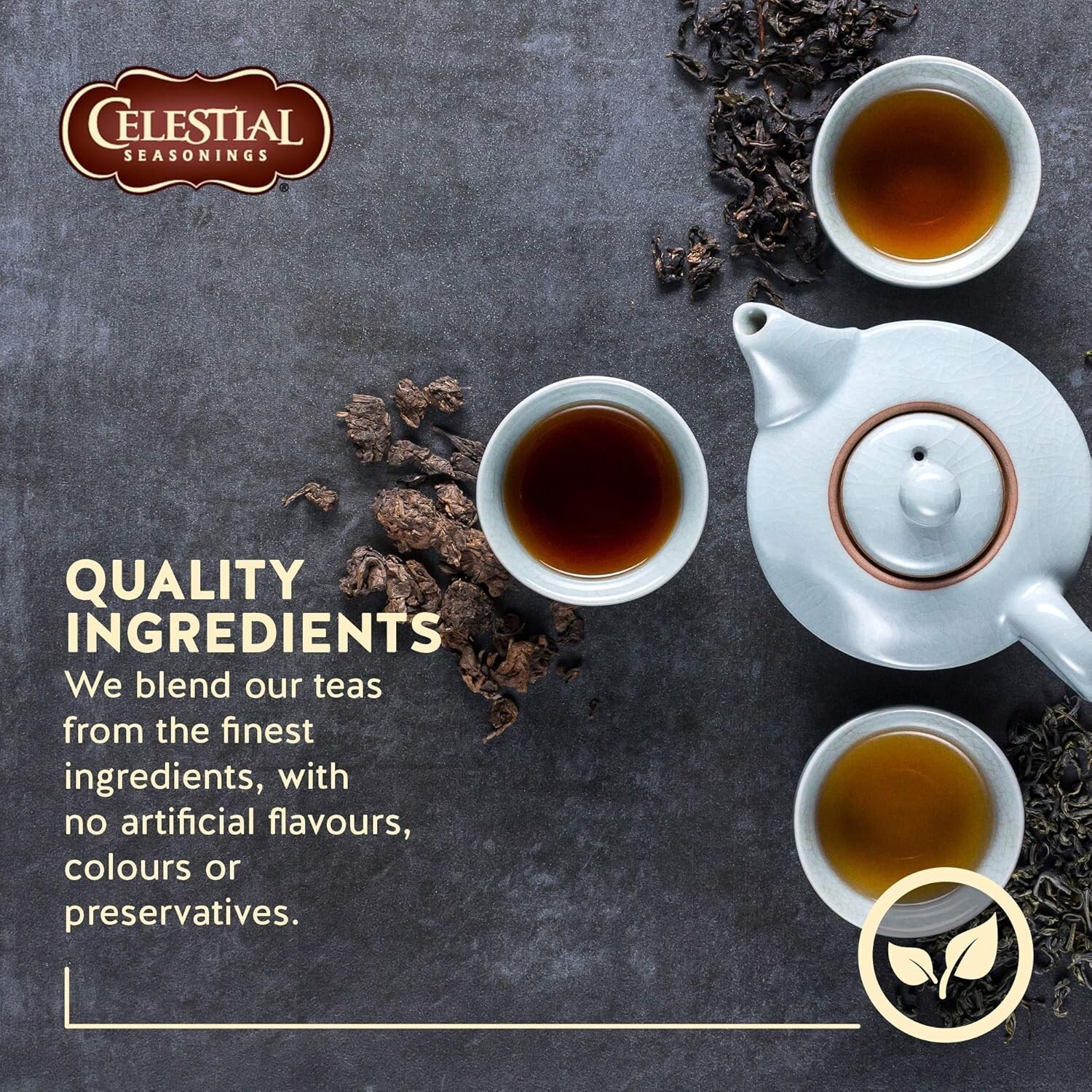 Celestial Seasonings 100% Natural Lemon Zinger Herbal Tea 20 Ct