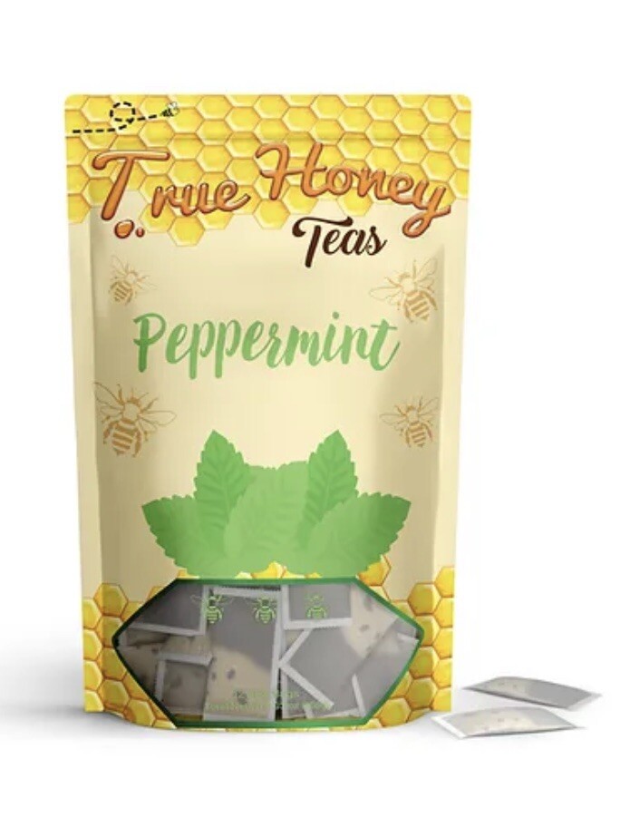 True Honey Teas Peppermint – Just Add Hot Water!
