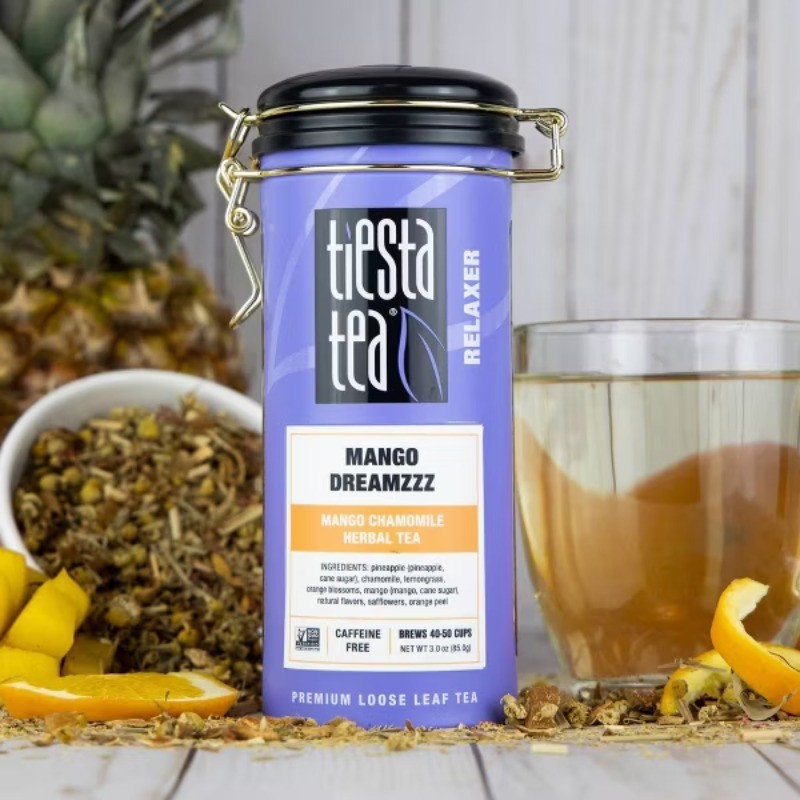 Mango Dreamzzz, Herbal Loose Leaf Tea Tin – 3oz