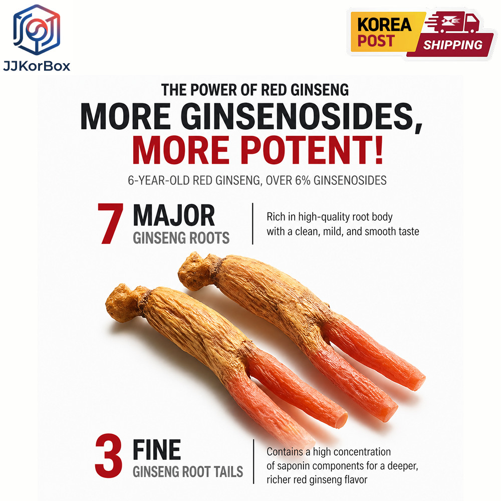 Korean 6 Years Red Ginseng Extract 365, 240g x 2ea