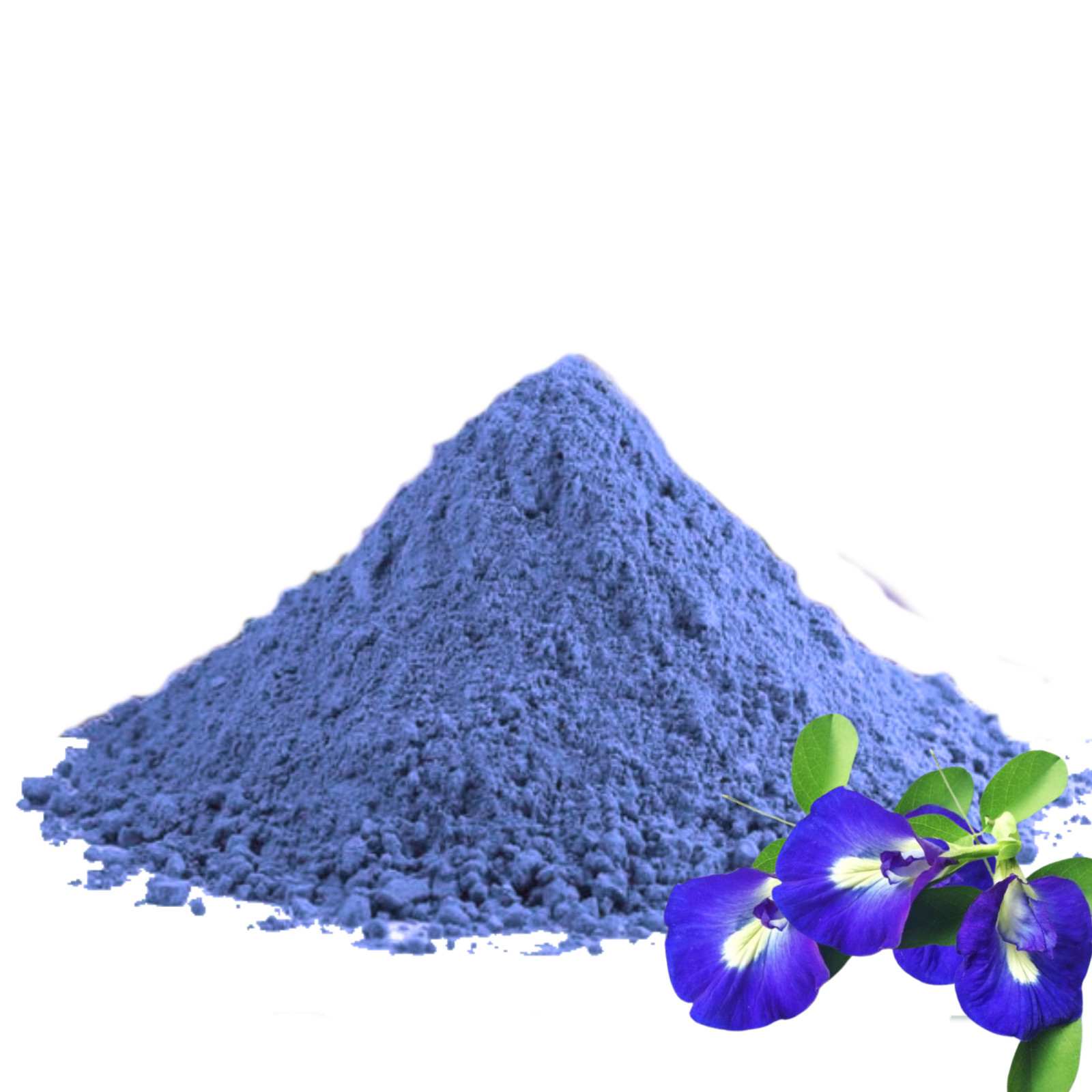 Blue Butterfly Pea Flower Powder | Pure Natural Organic | Food Grade Herbal Tea