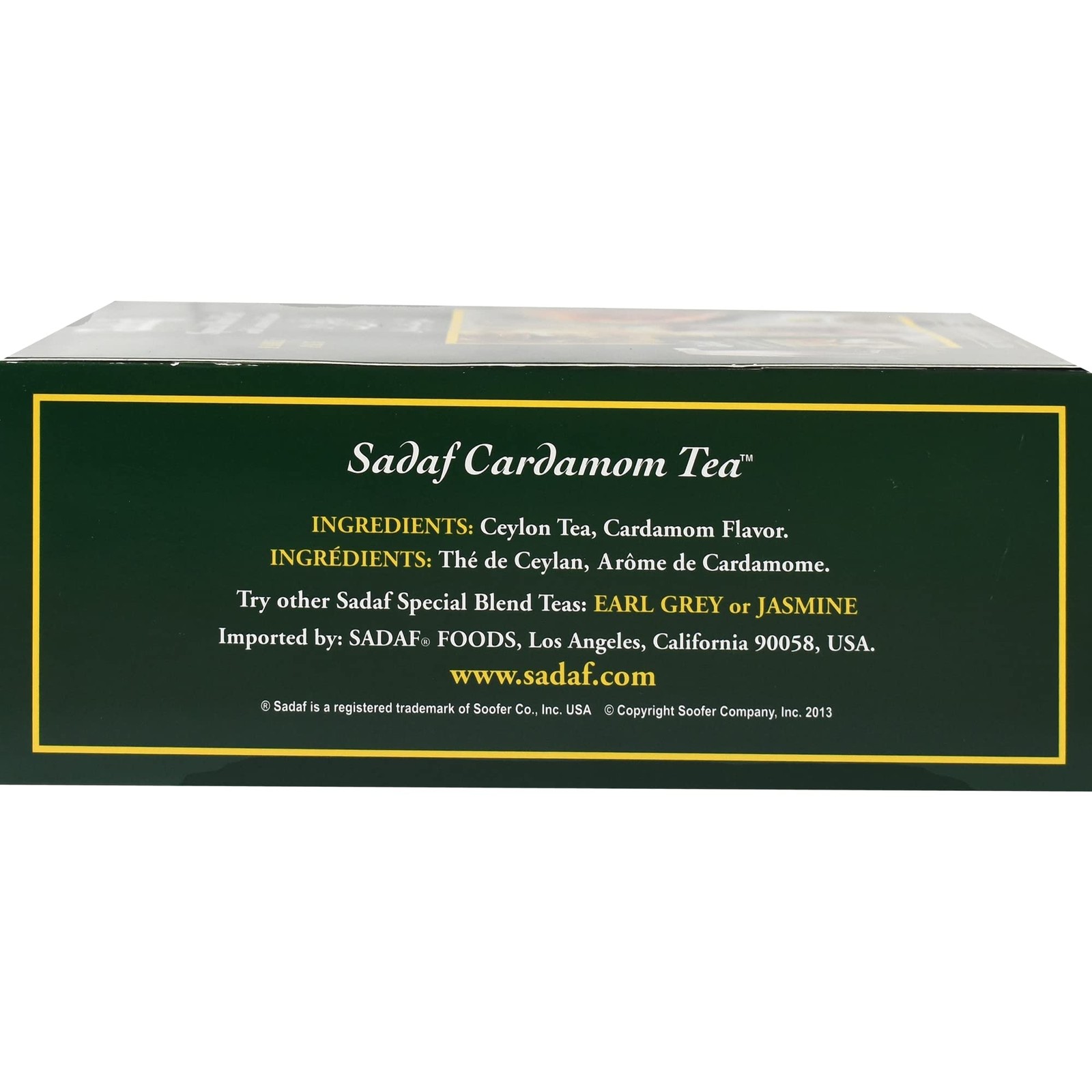100 Bags Cardamom Tea, Special Blend, Ceylon Black Tea, Sri Lanka, Quicktea, Hot