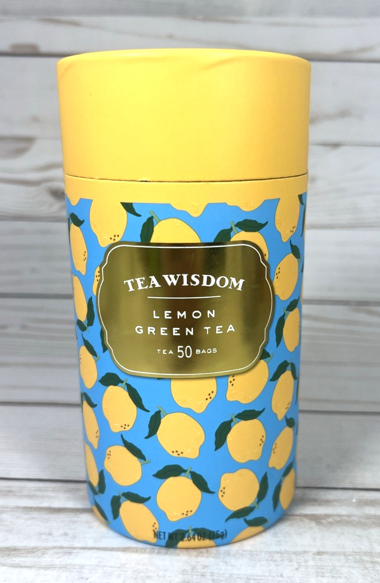 Tea Wisdom Lemon Green Tea 50 Bags (2Pack(100Bags)) 10/27