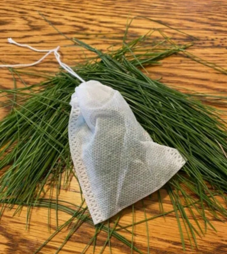 Pine Needle Tea 25 Bags Wild Suramin Organic Fresh Immunity Boost Vitamin C & A