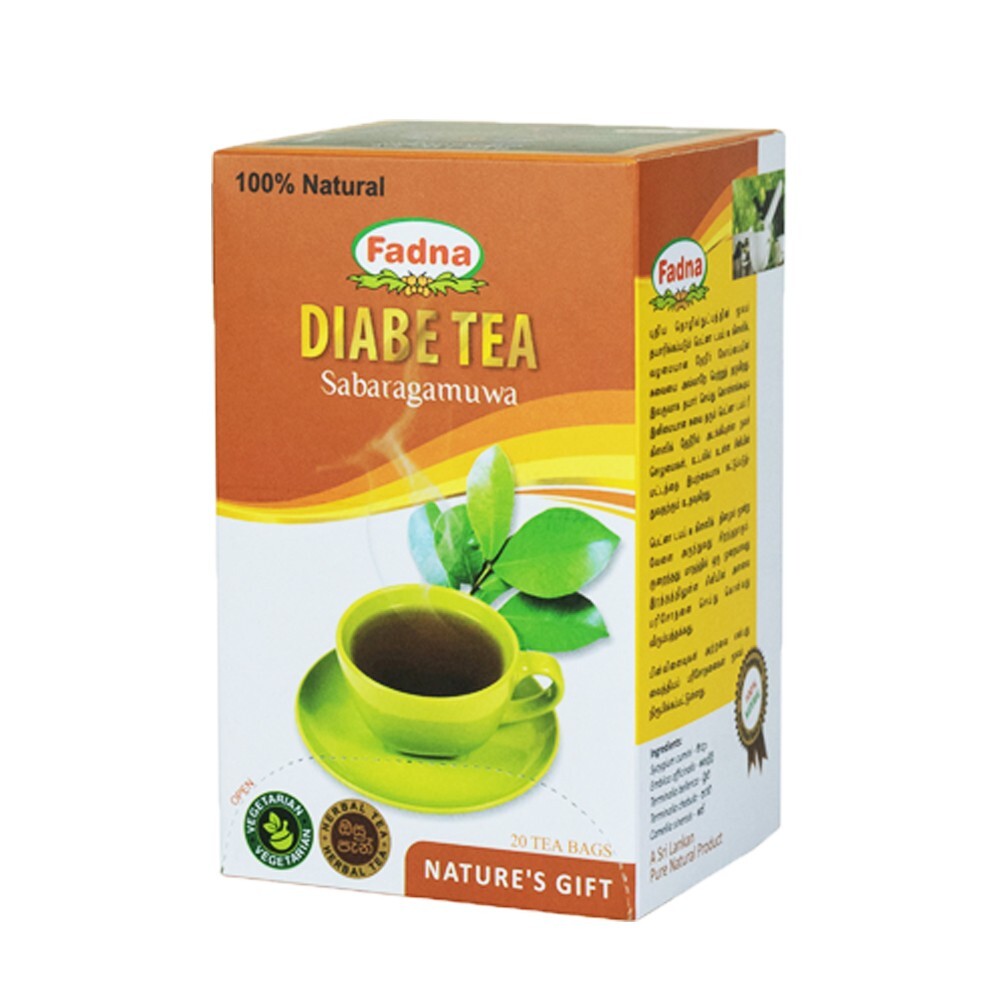 Fadna Diabe Tea 20 Tea bags 100% Herbal Drink Control Diabetic & Sugar Level