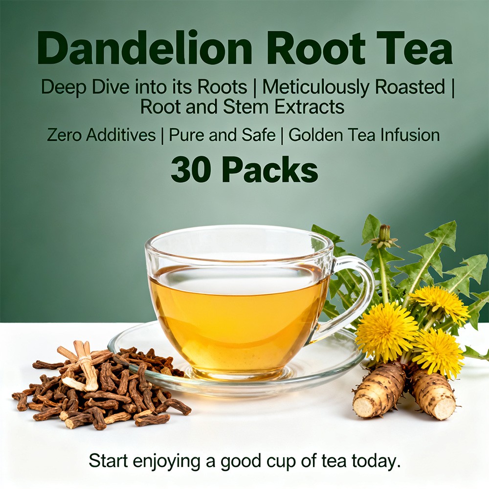 Dandelion Root Tea Carefully Selected Ingredients 30 Individually Packaged