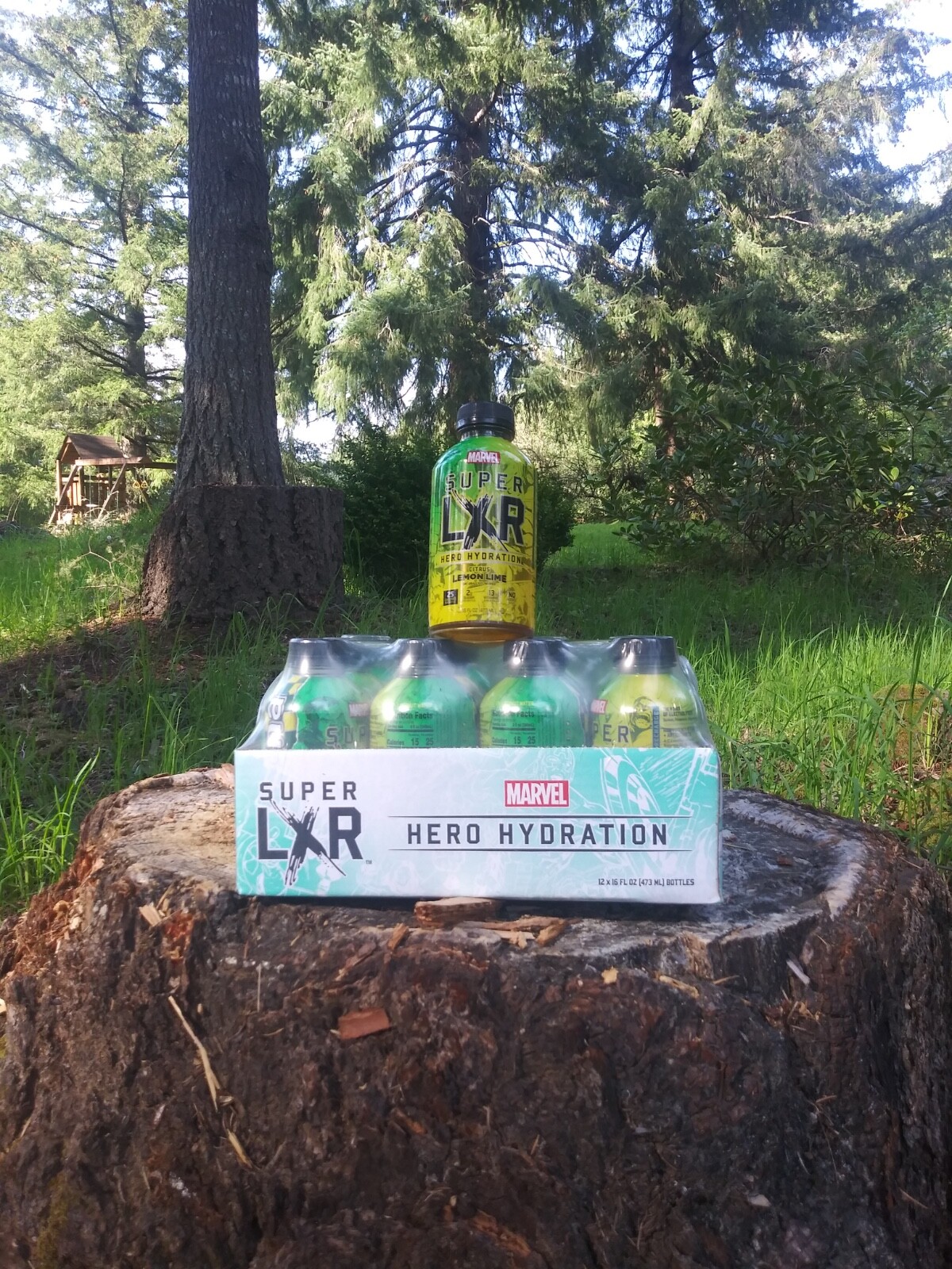 AriZona x Marvel Super LXR Hero Hydration – Citrus Lemon Lime – 16oz 12 pack