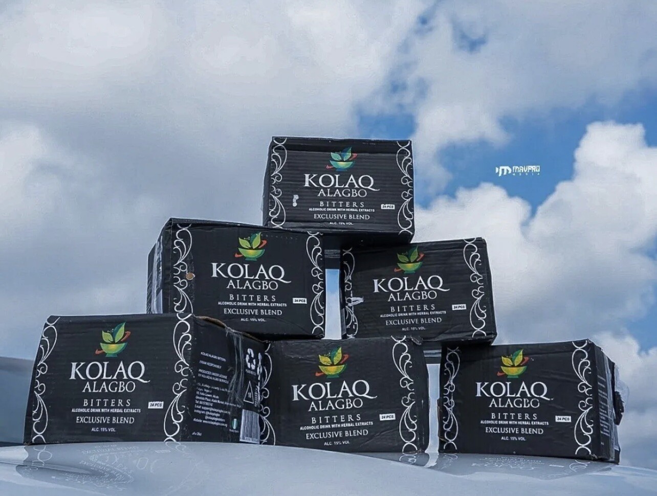 KOLAQ ALAGBO HERBAL DRINK 200ML (6 Bottles )