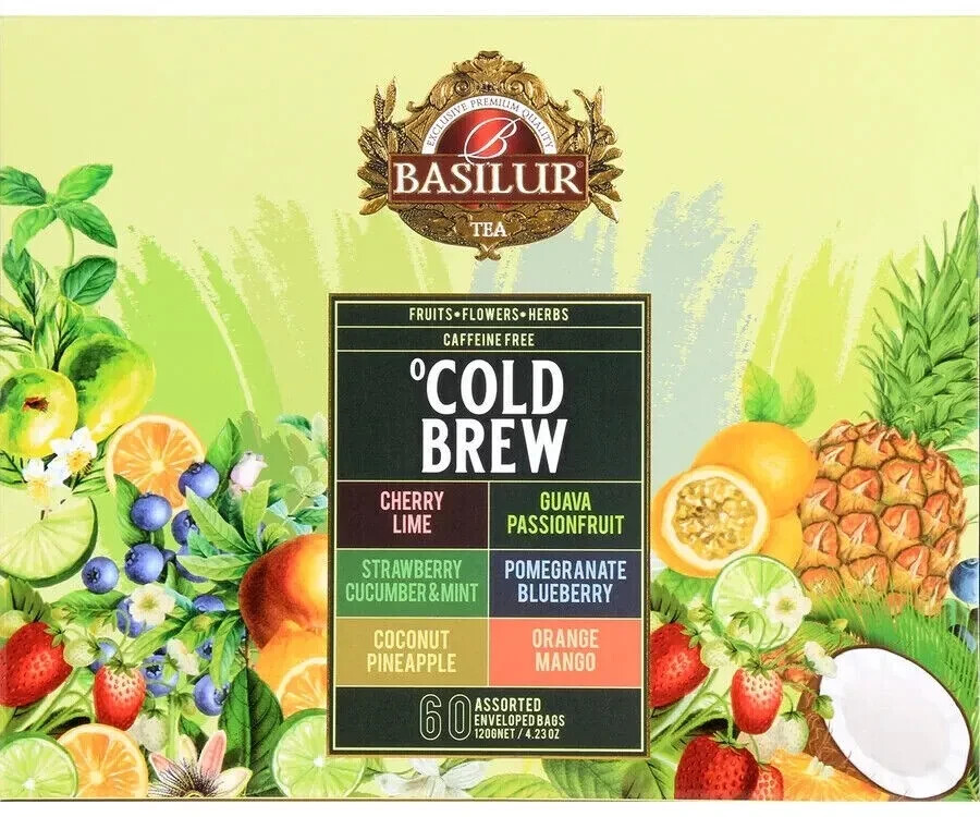 Cold Brew – Assorted 60 Enveloped Bags Free Shipping World Wide