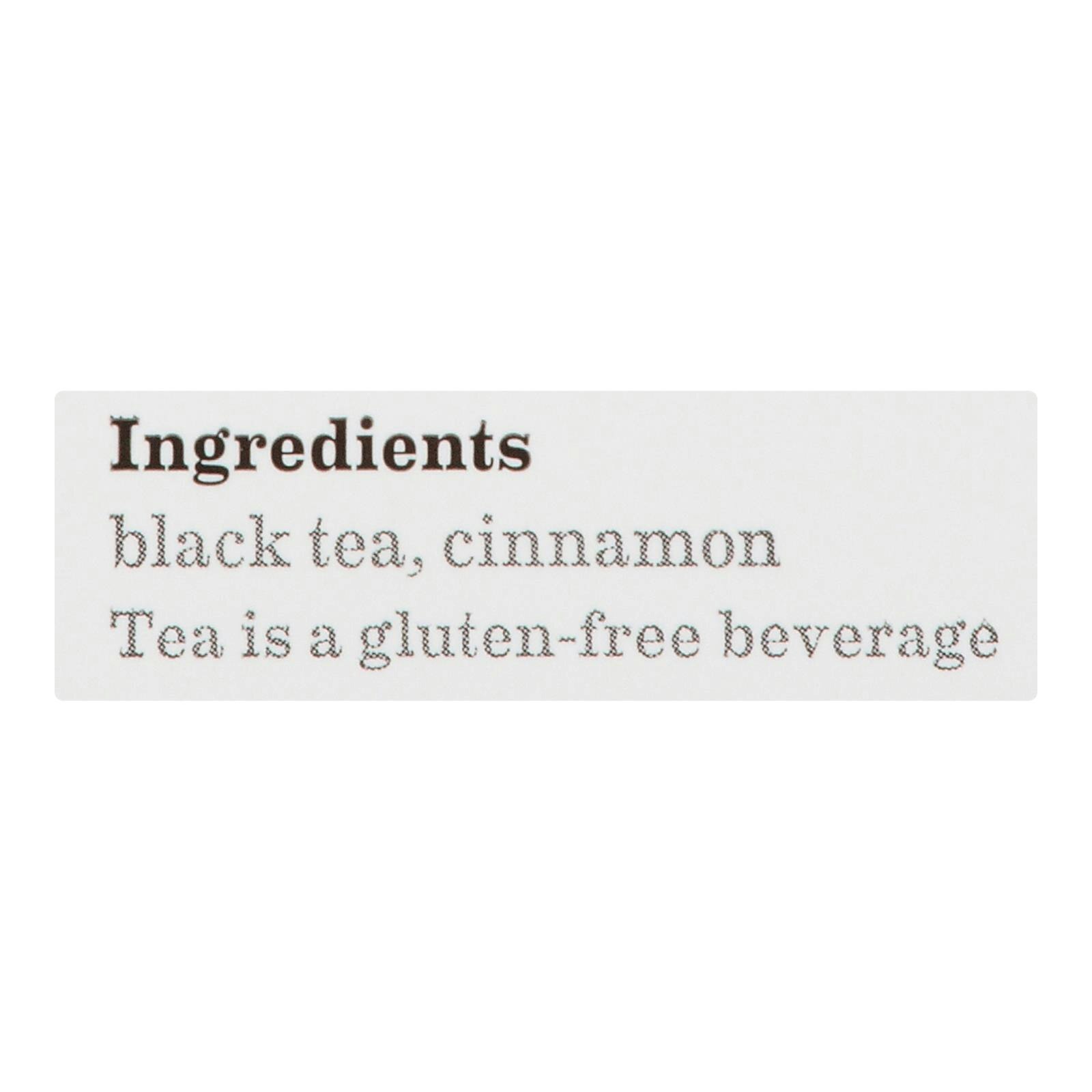 Bigelow Black Tea Cinnamon Stick – 20 per Pack (6 Packs Total)