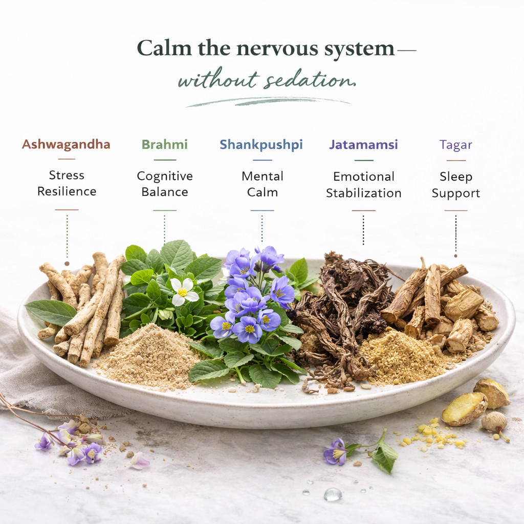 Calming Formula Reduces anxiety, worry, thinking, fear, and panic attacks