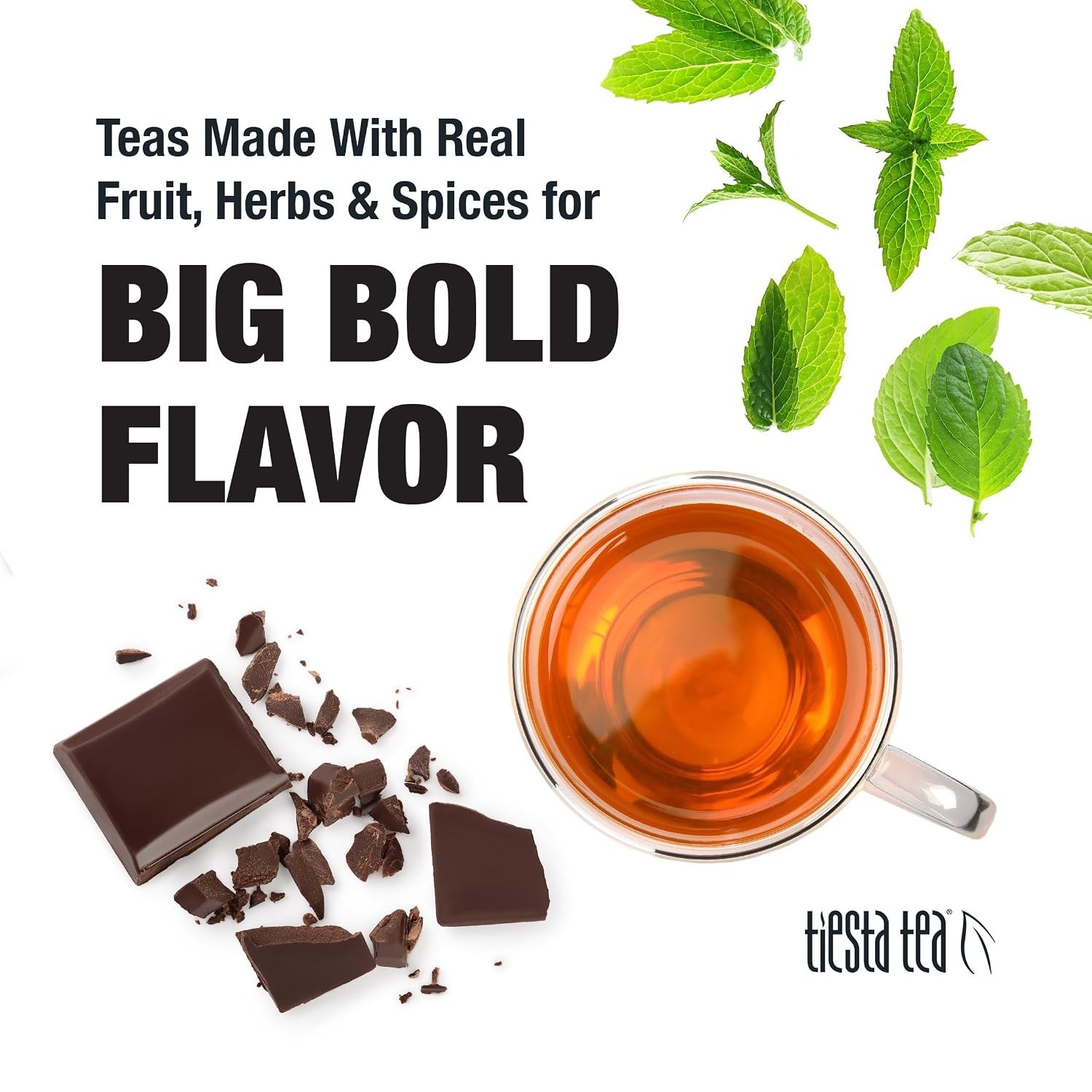 Tiesta Tea – Cocoa Mint Chill | Loose Leaf | Chocolate Peppermint Herbal Blend