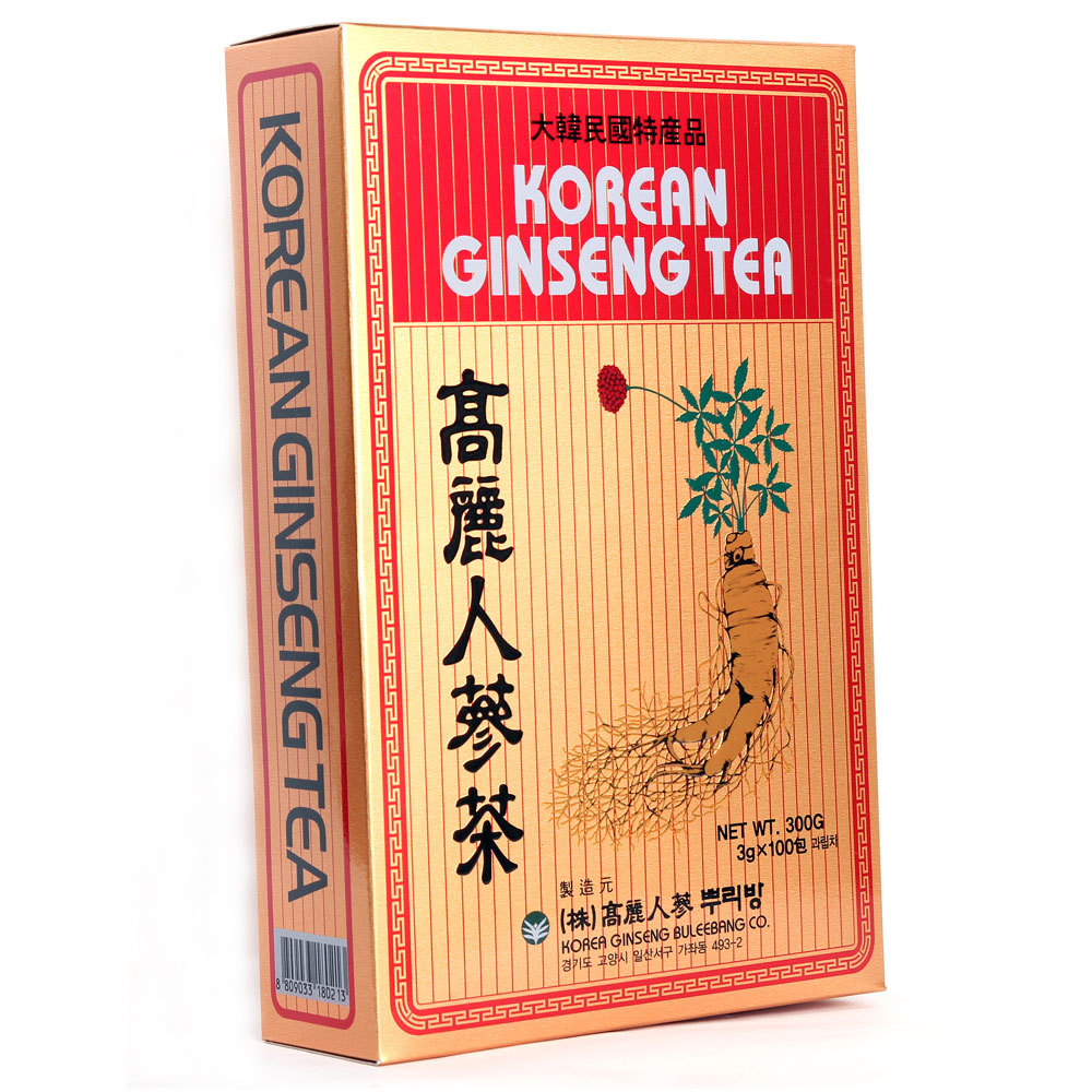 Anti Stress Fatigue Korean Ginseng Extract Ginseng Root Tea 3g x 100bags Health