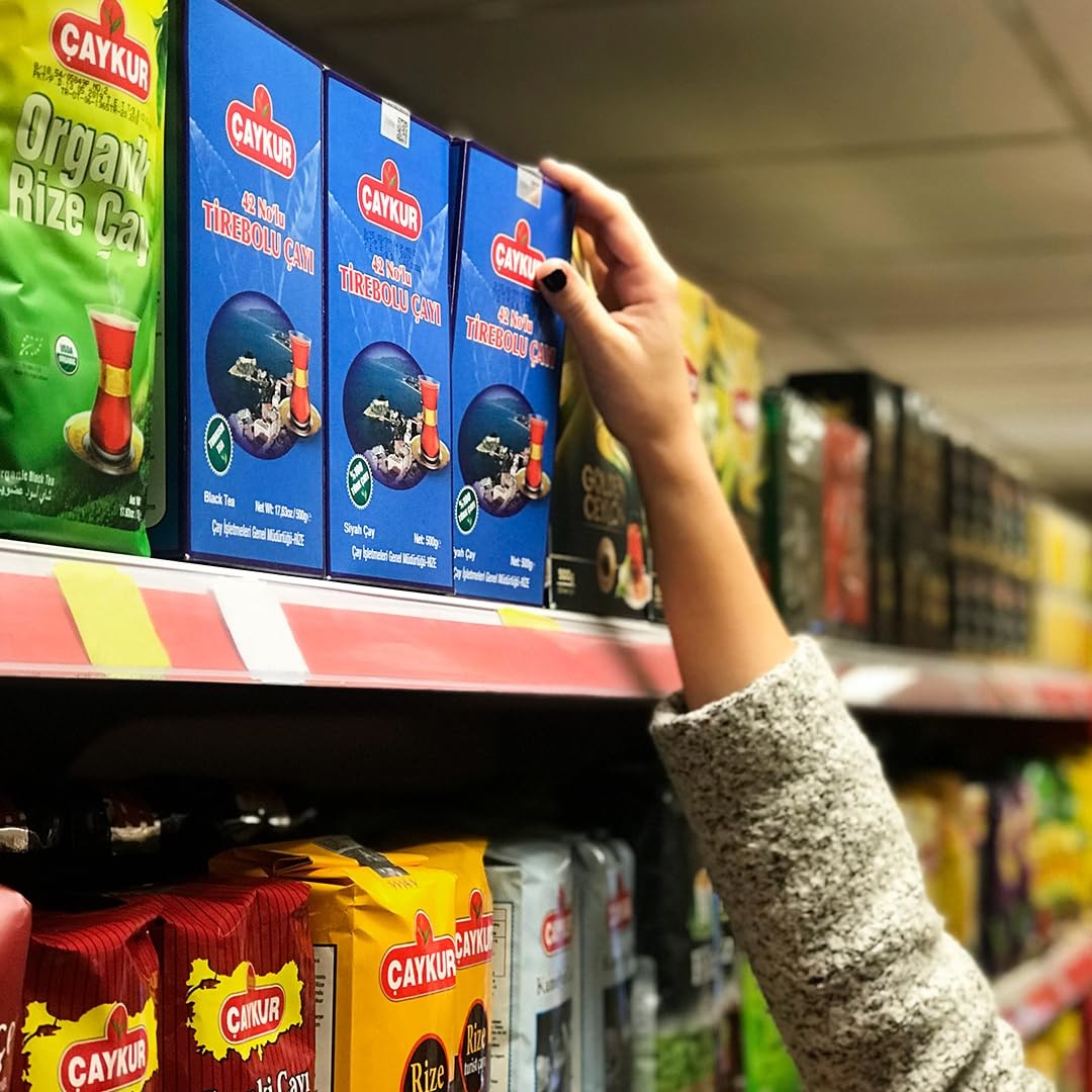 Tirebolu 42 Turkish Black Tea Loose Leaf Premium Breakfast 500g / 17.6 Oz Brew