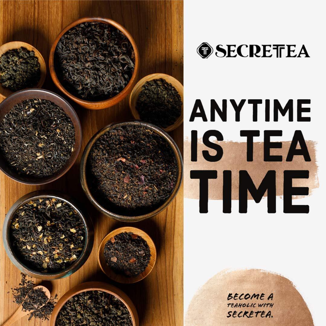 Organic Lavender & Bergamot Earl Grey Black Tea NATURAL ANTIOXIDANTS Real ingrs