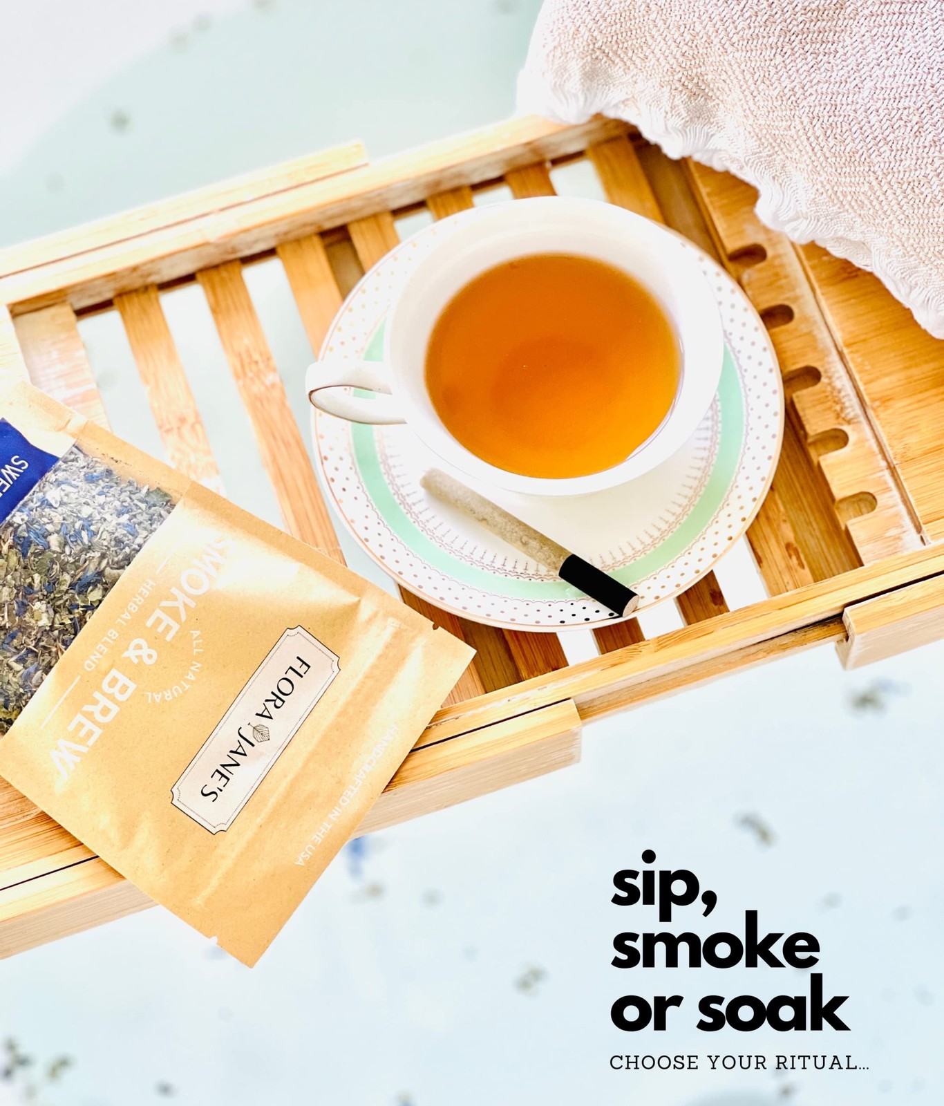 Herbal Blend for Smoke and Tea – Smoke & Brew Sweet Dreams for Relaxation and…