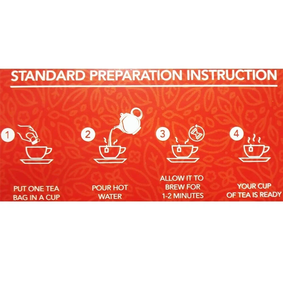 Granules n Beans Natural Assam Tea Bags – 100 Tea Bags Free Shipping World Wide