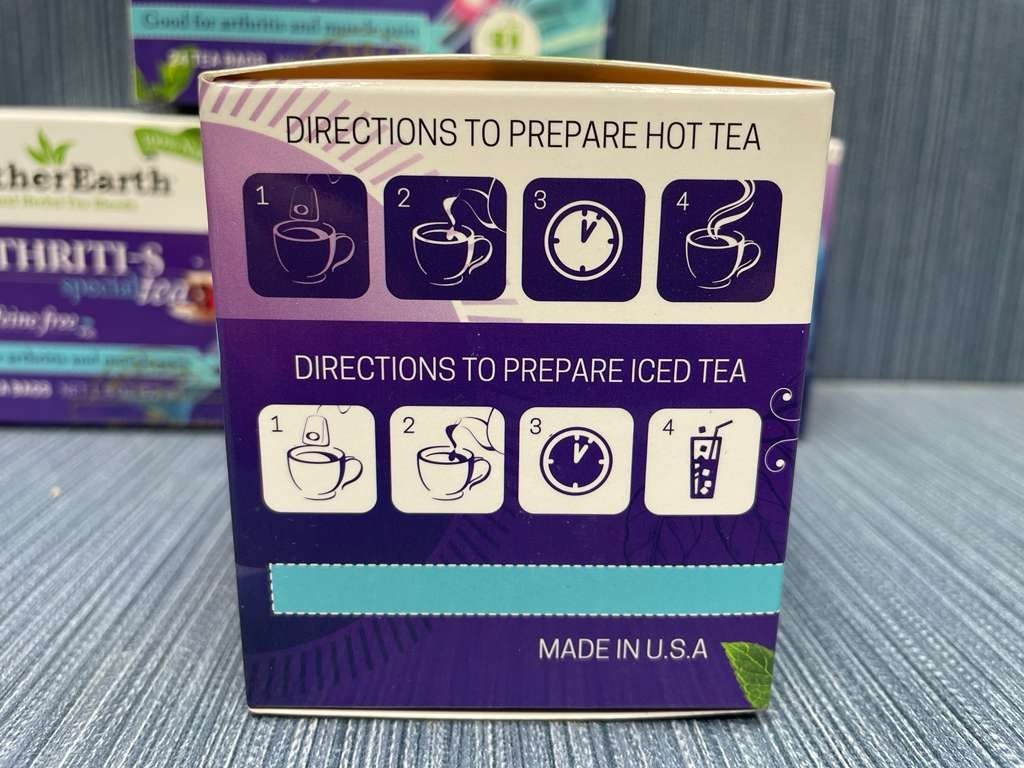 96 Pack x Mother Earth Tierra Madre Arthriti-S Special Tea Herbal Caffeine Free