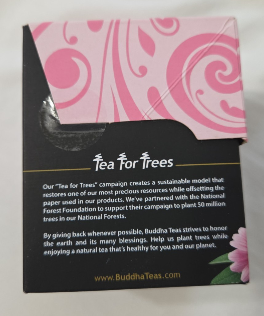 New Buddha Teas Organic Echinacea Elderberry Blend, 18 Bleach-Free Tea Bags