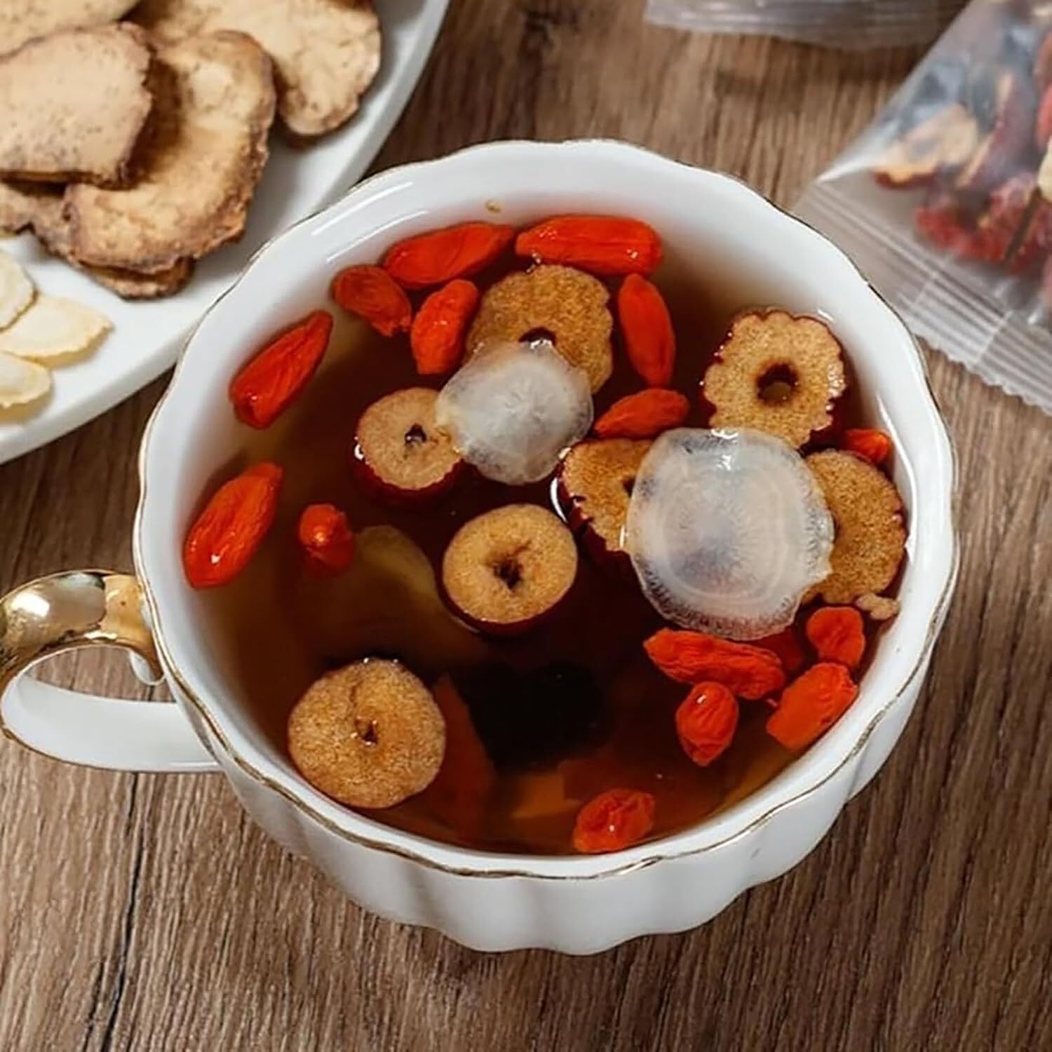 Ginseng Mulberry Medlar Tea, Kidney tea ,liver tea,kidney health for Men & Women