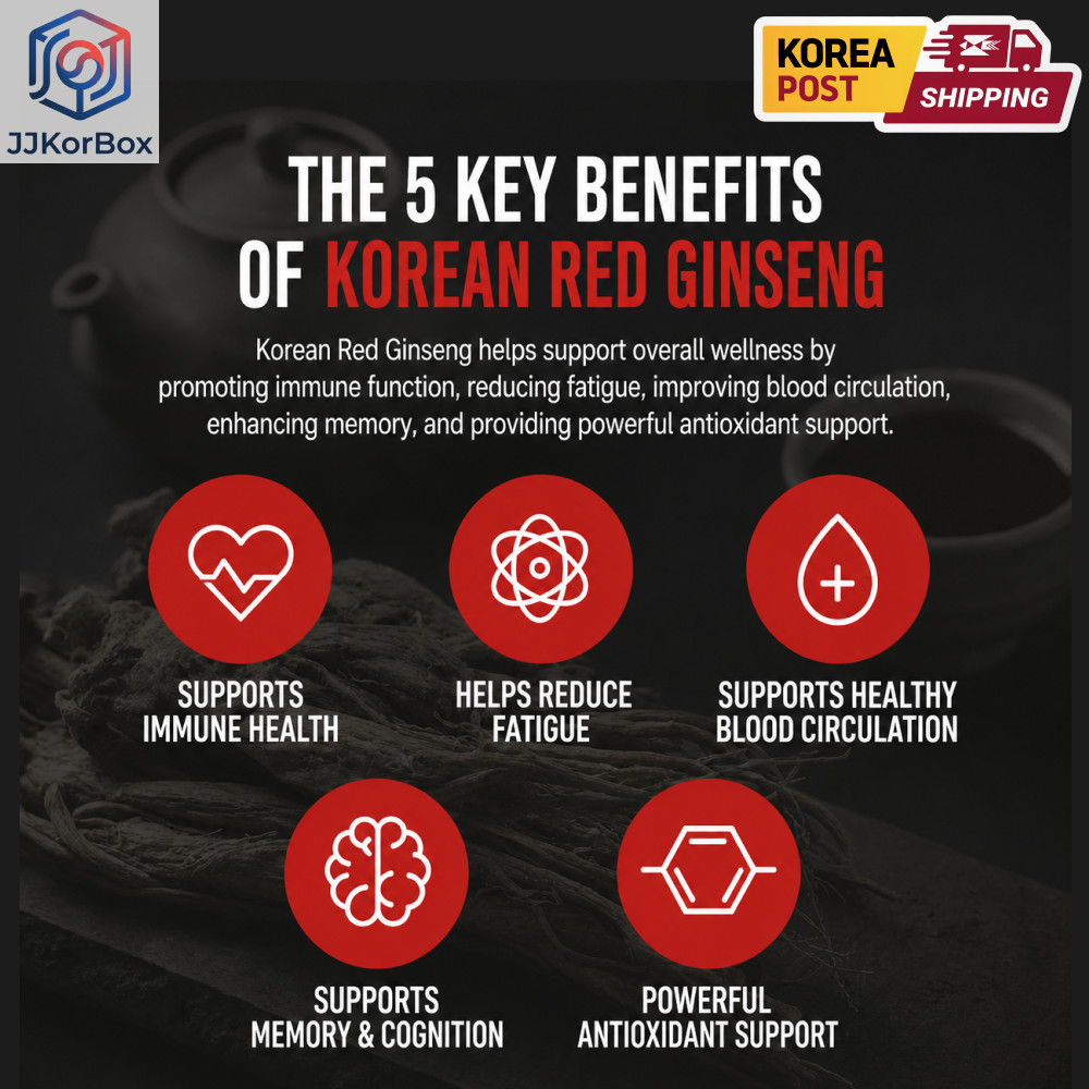 Korean 6 Years Red Ginseng Extract 365, 240g x 2ea
