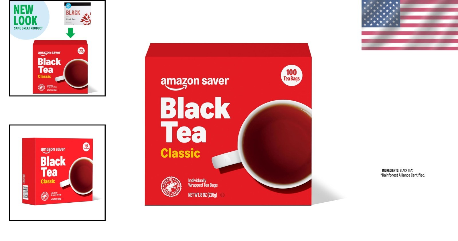 Enjoy 100 Classic Black Tea Bags – Effortlessly Elegant & Health-Boosting