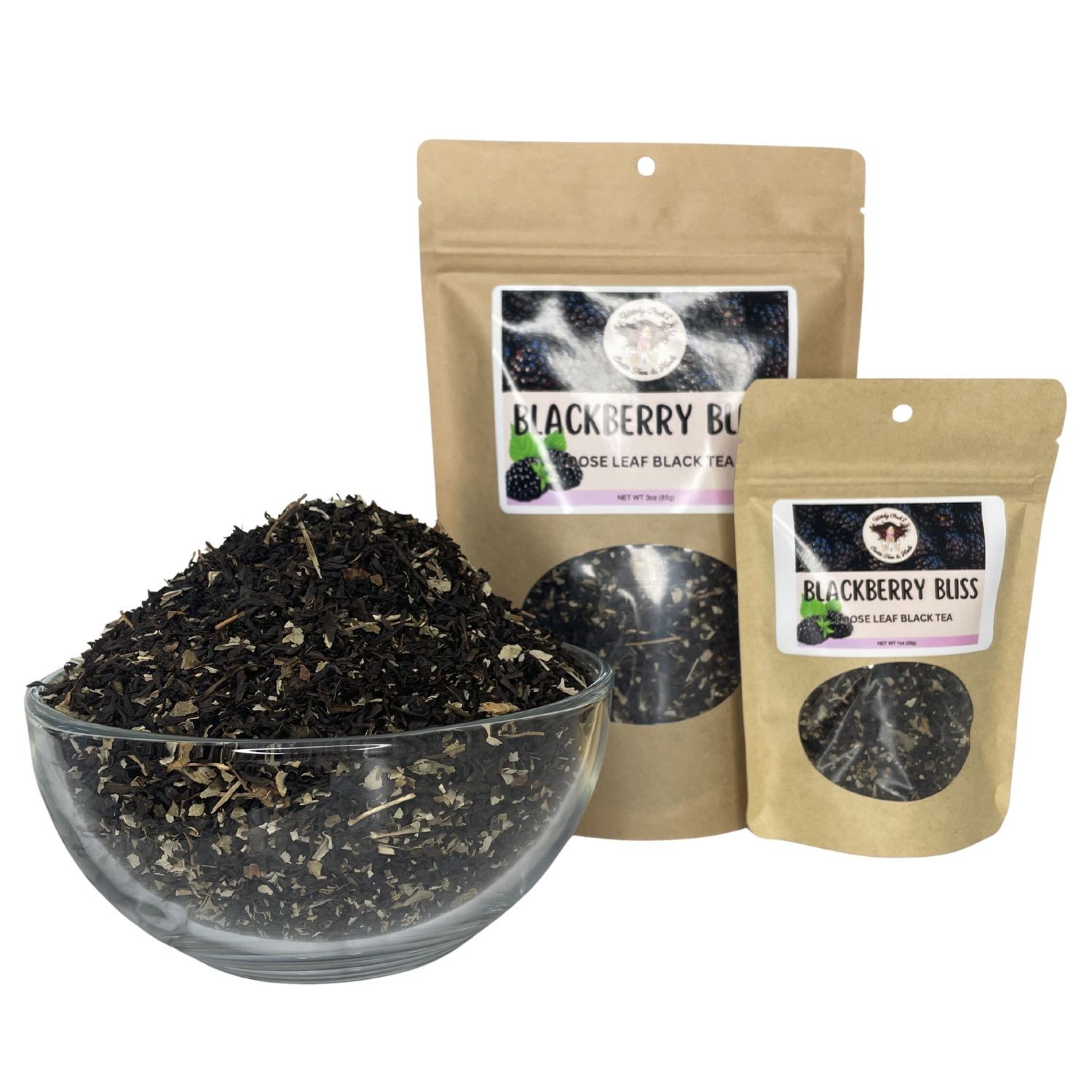 Witchy Pooh’s Blackberry Bliss Loose Leaf Blackberry Flavored Black Tea