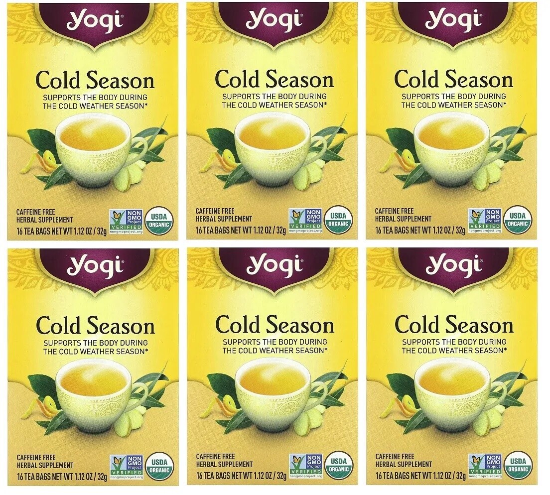 Yogi Tea – 16 Tea Bags OR 96 Tea Bags – Choose your FLAVOR and COUNT – FRESH