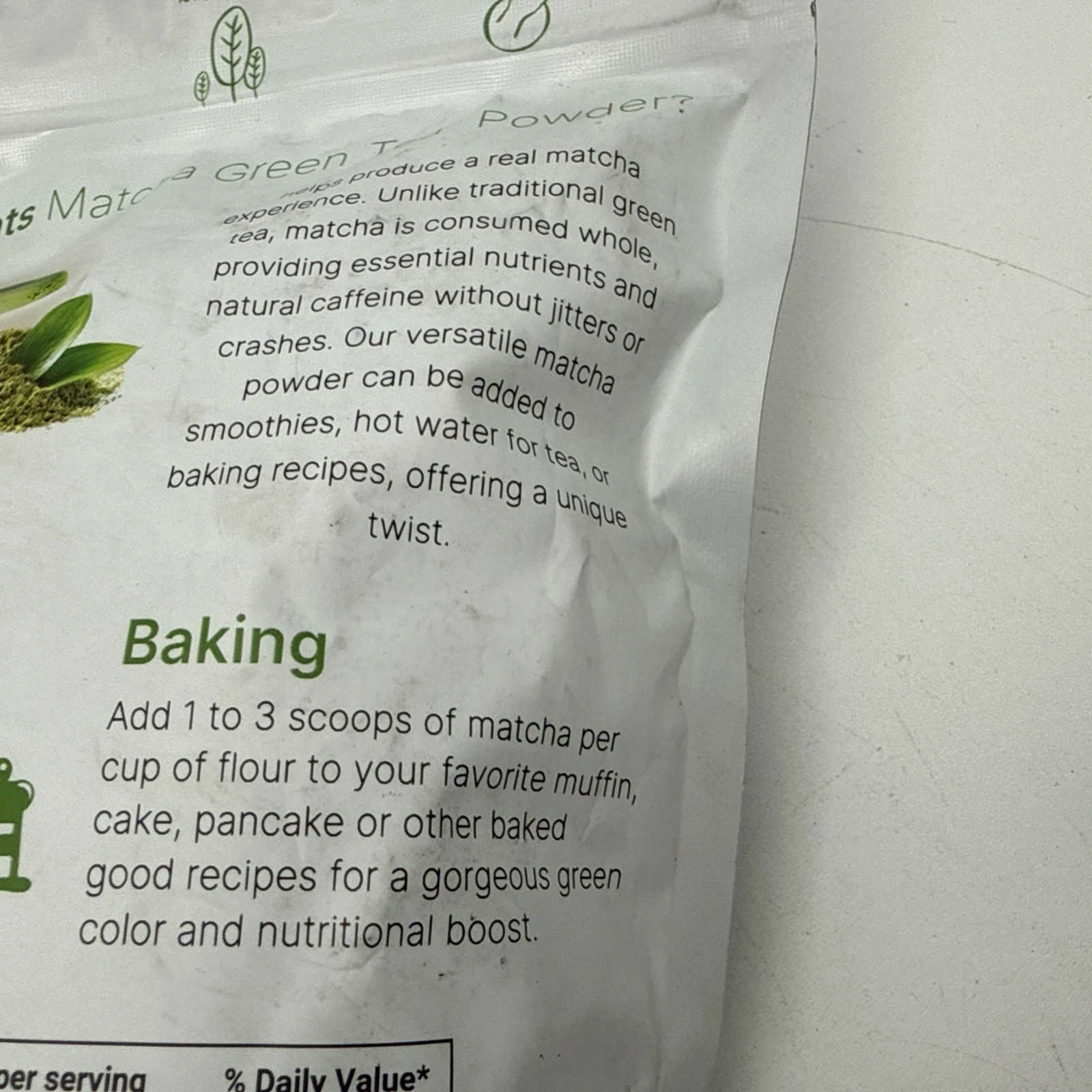 Organic Matcha Green Tea Powder, First Harvest, Culinary Grade from Japan, 100%