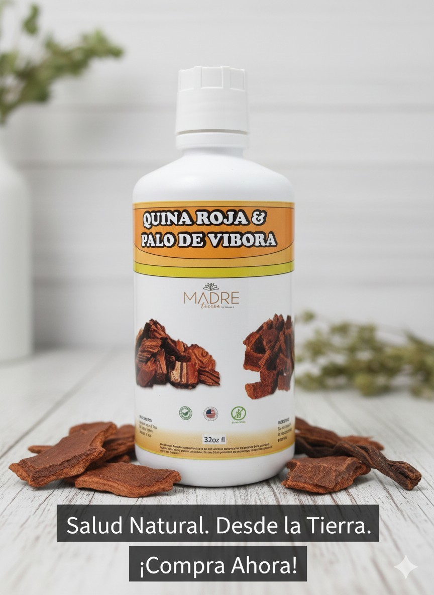 Quina Roja Y Palo De Vibora Liquida 32 Fl Oz