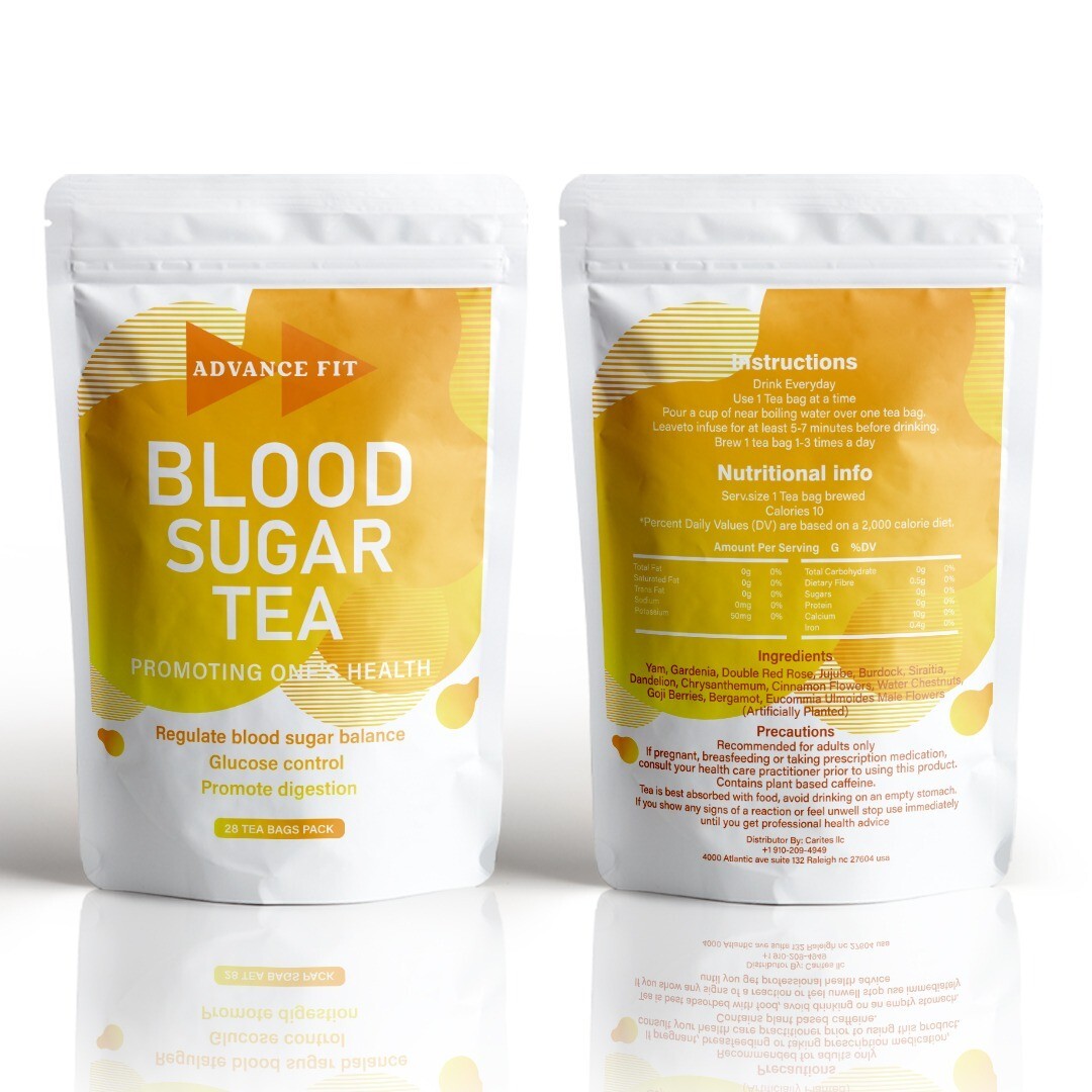 ADVANCE FIT Wellness Herbal Teas Collection 28 TEA BAGS PACK