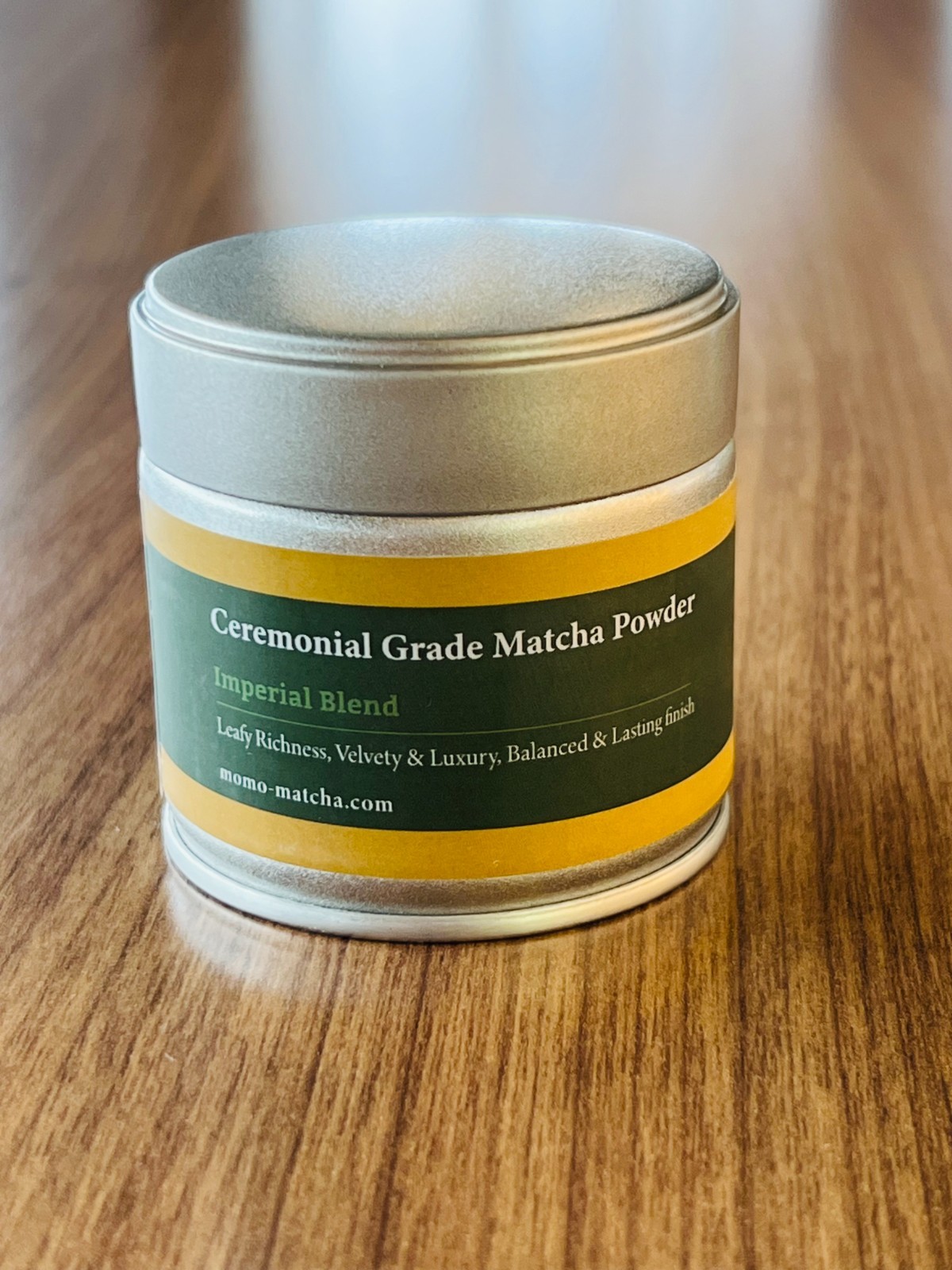 Ceremonial Grade Matcha Powder Imperial Blend, 30g Tin, Made in Japan, Brand New
