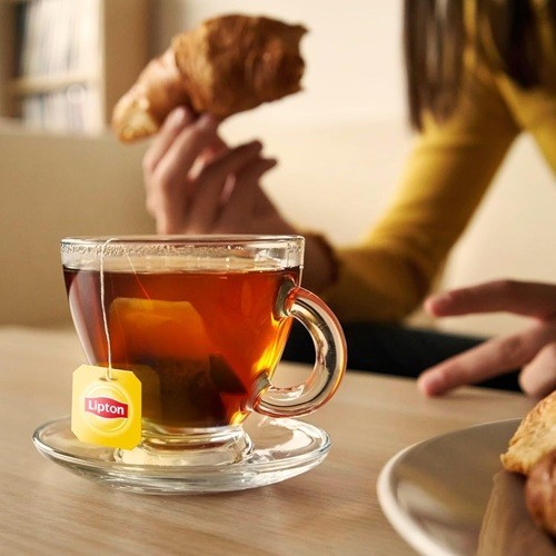 Lipton Organic Black Tea Bags, Hot or Iced, 360 Total Bags ,5 Packs.