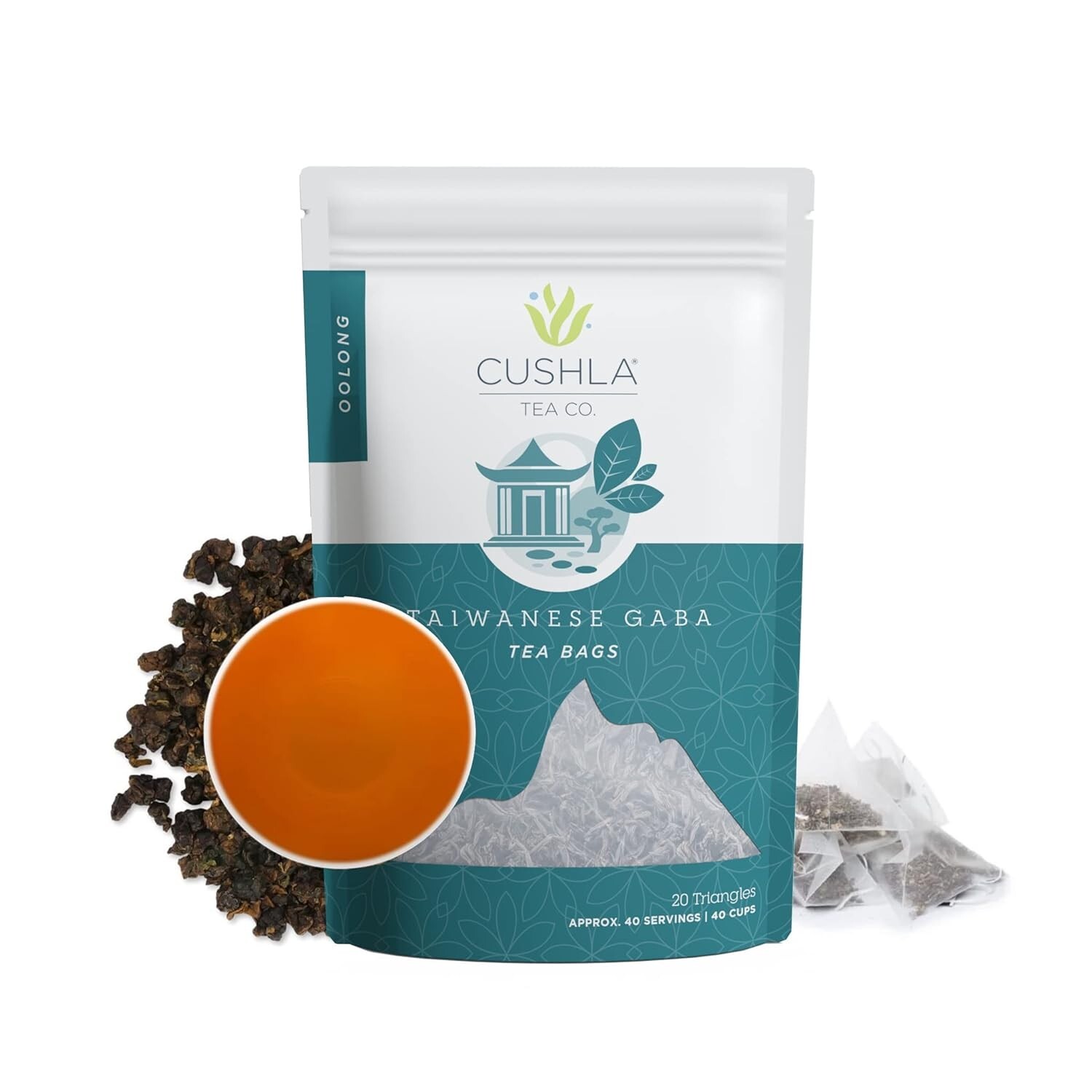 Taiwanese GABA Oolong Tea Bags – Organic Gaba Oolong Relaxing Tea.