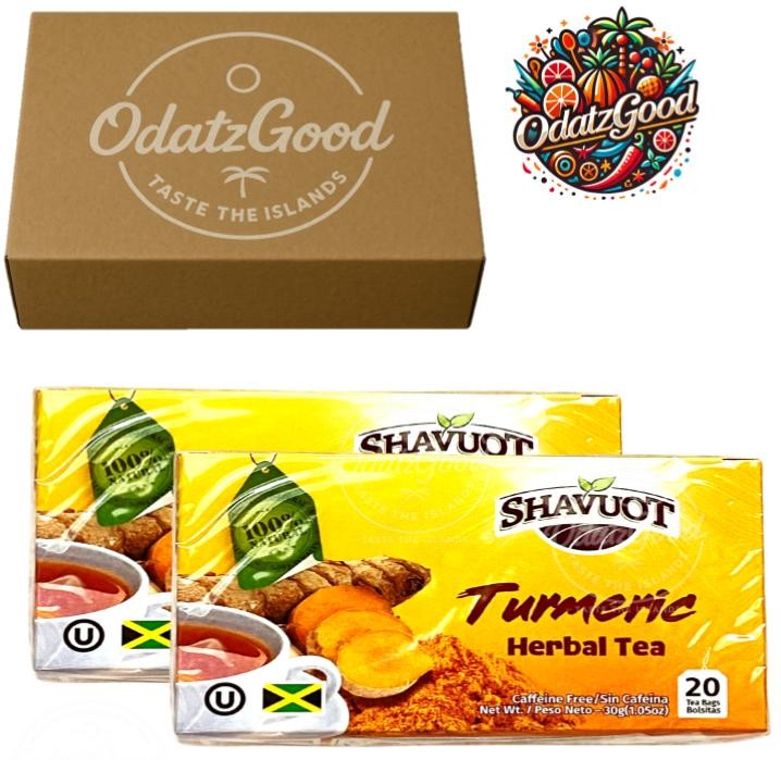 Shavuot Turmeric Tea 20Tea Bags (30g) – Curated & Packaged by ODatzGood