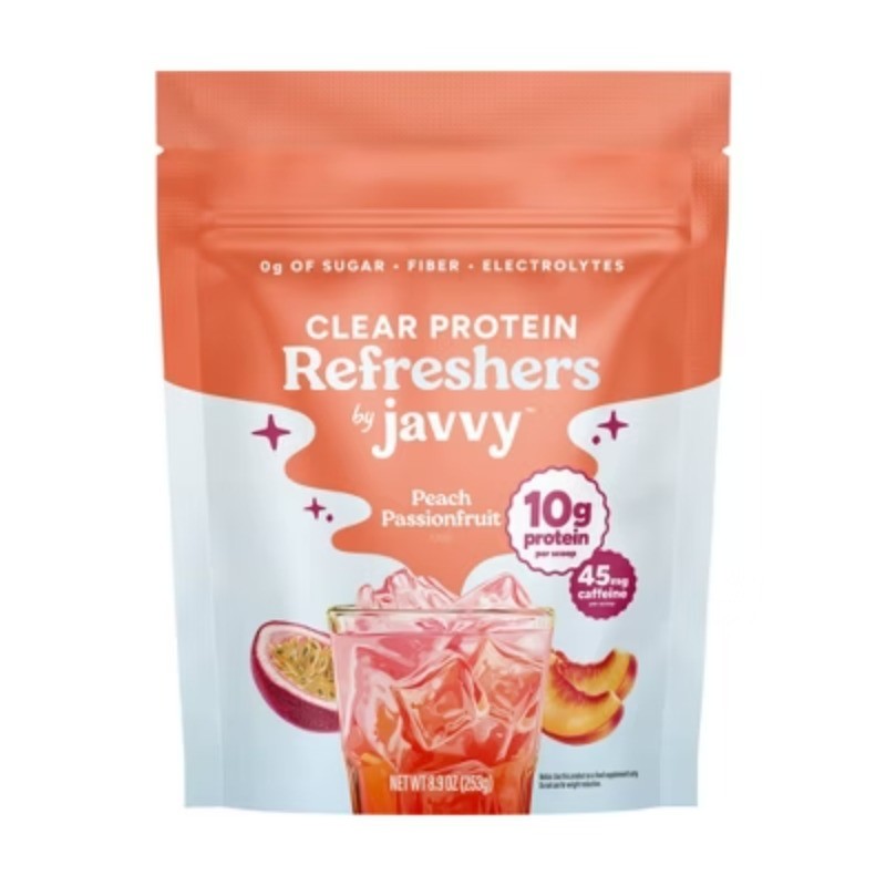 Passionfruit Peach Clear Protein Refreshers – 8.9oz