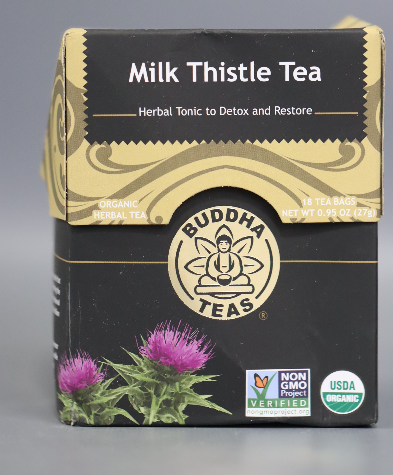 Buddha Teas – Organic Herbal Tonic to Detox and Restore -Tea- 18 Tea Bags – 27g