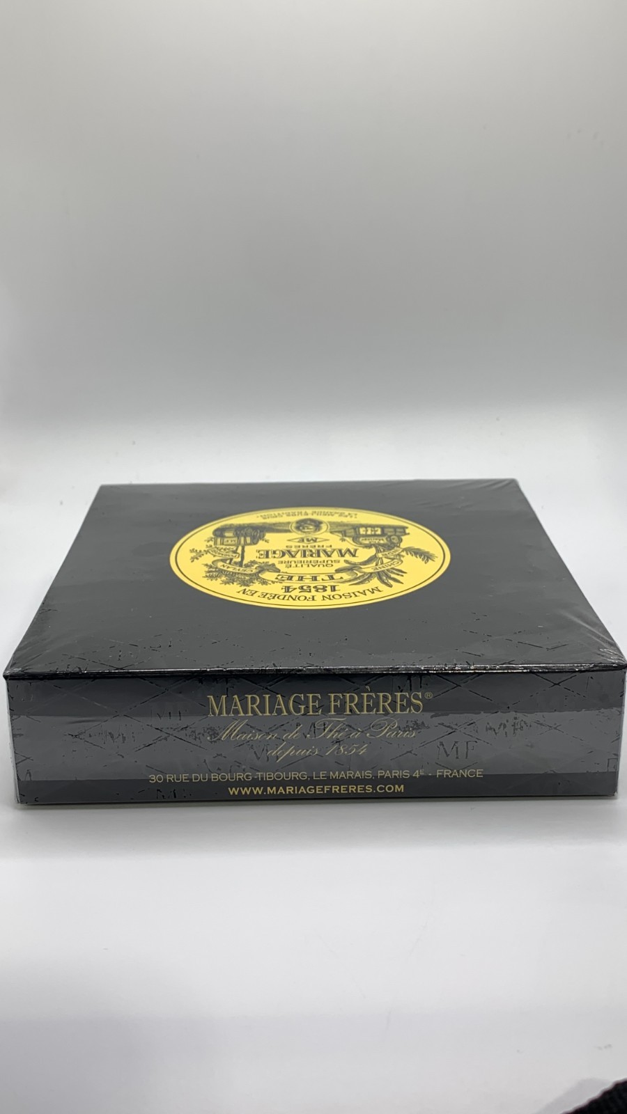 Mariage Frères “Earl Grey French Blue” Tea – 30 Round Original French Cotton Mus