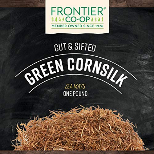 Frontier Co op Green Corn Silk Tea 1 Pound Bulk Natural Herbal Goodness