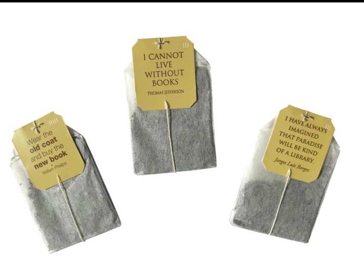 Novel Teas Bag Ladies Tea- 25 Individually Tagged Literacy Teabags