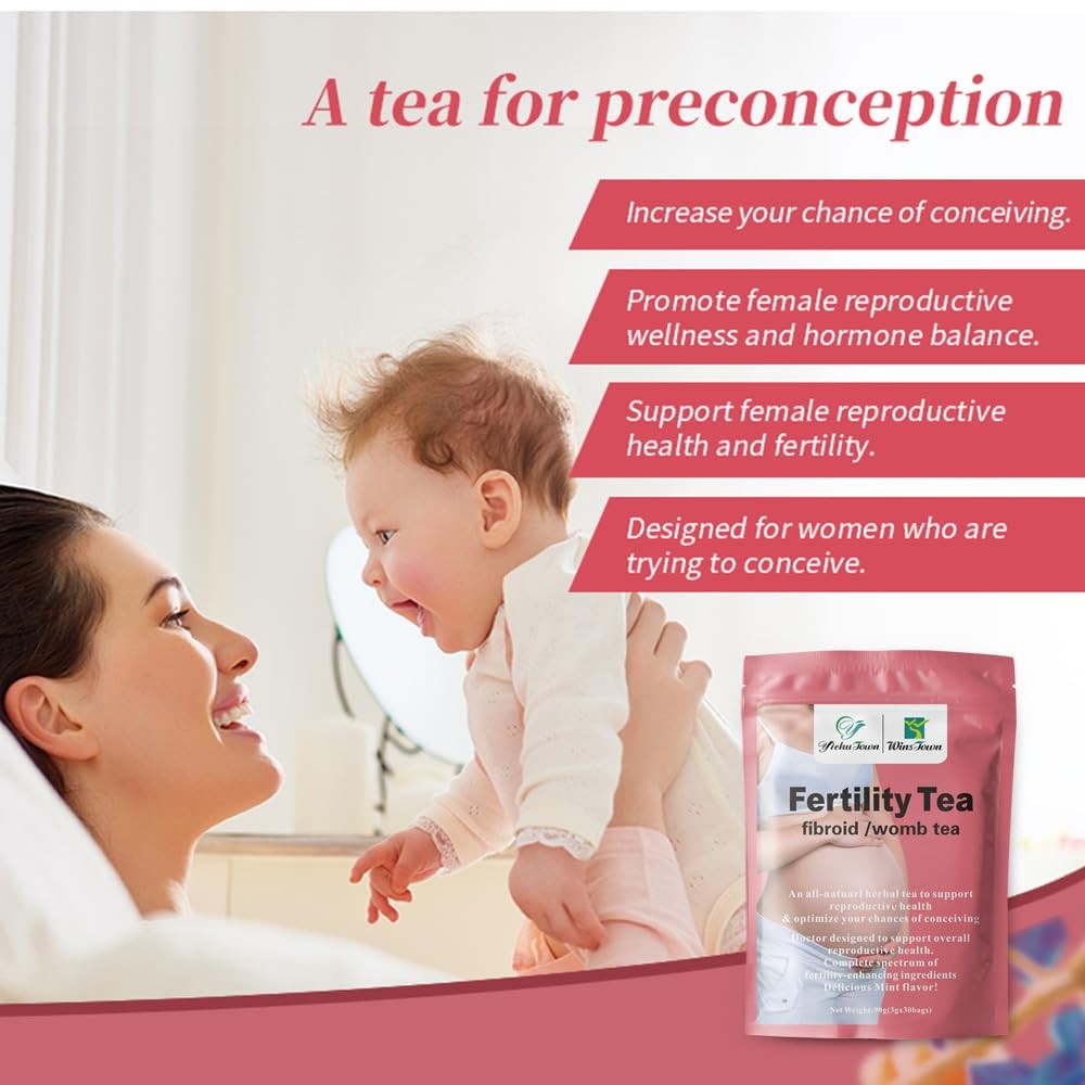 Organic Fertility Tea Womb Tea Hormone Balance Caffeine Sugar Gluten Free