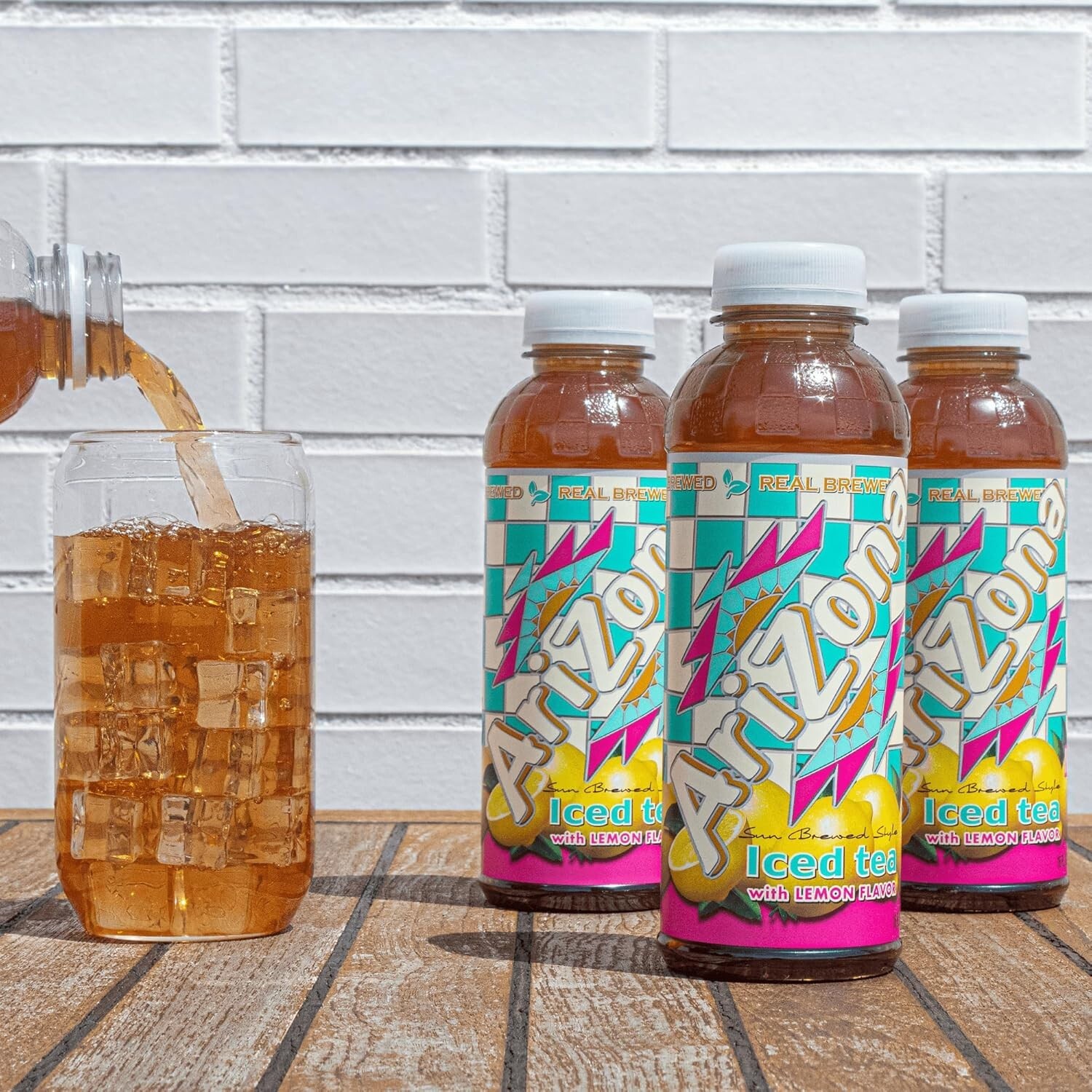 16oz Lemon Tea – Refreshing Iced Tea Pack of 12 for Everyday Enjoyment