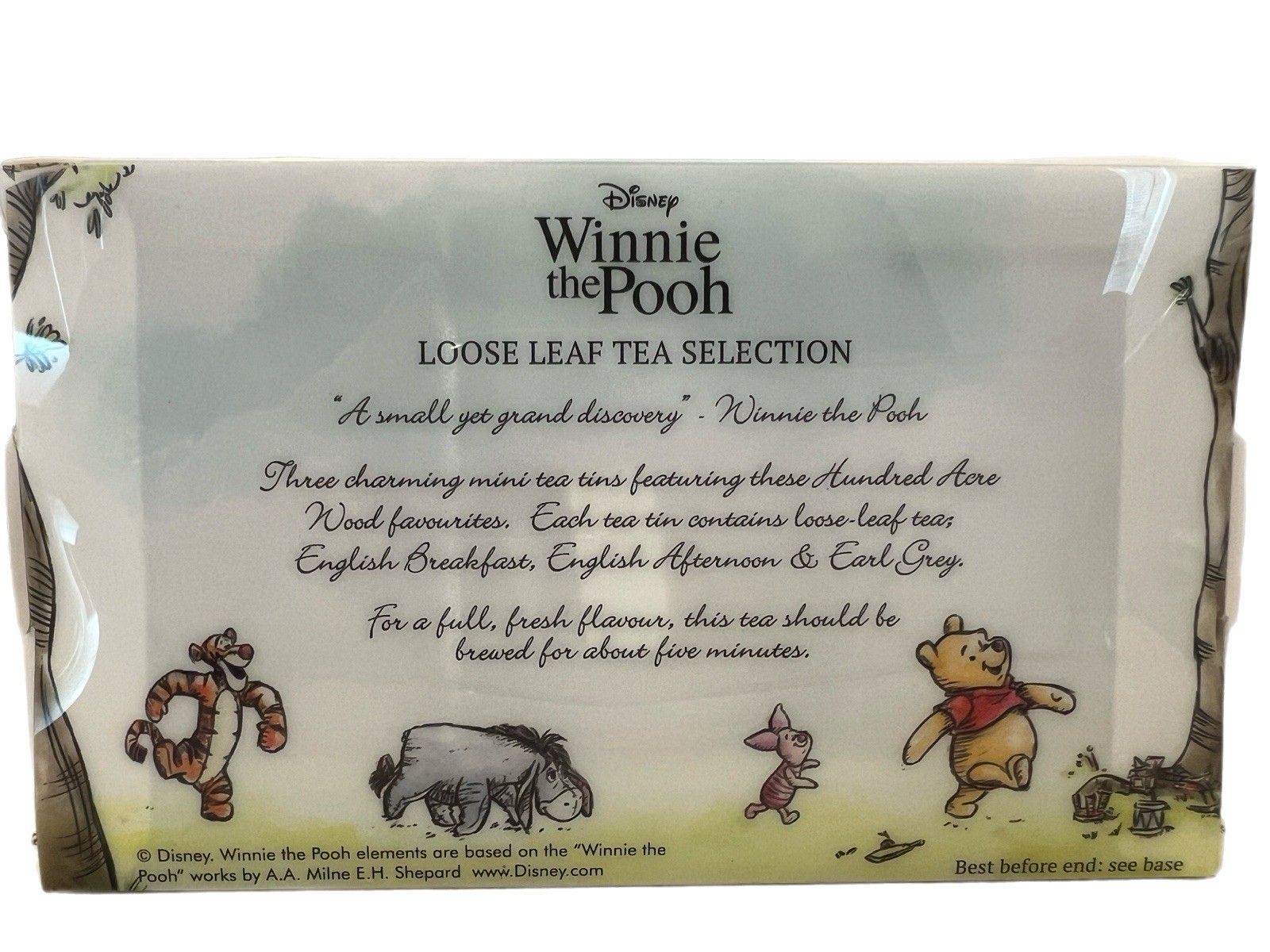 New English Teas Alice In Wonderland & Winnie the Pooh Loose Leaf Tea Tin Sets