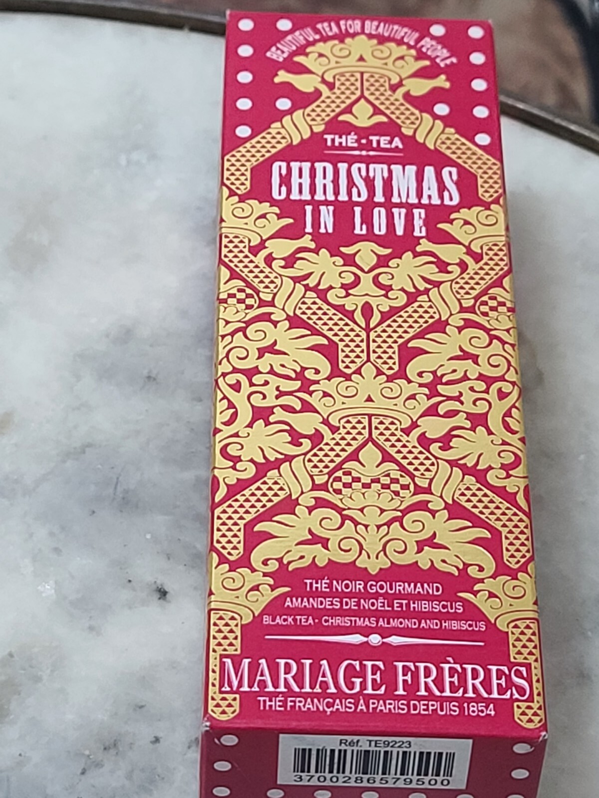 Mariage Freres CHRISTMAS Tea CHRISTMAS IN LOVE – 80gr tin NEW