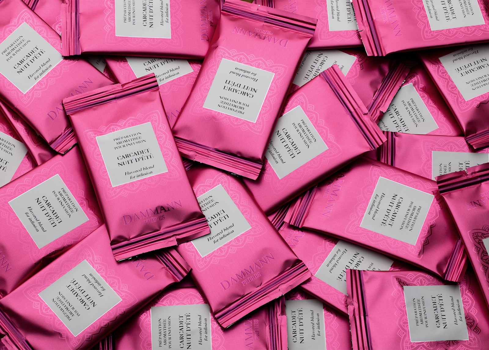 Dammann Freres Sachets, Carcadet Nuit d’été Tea Bags, Premium Gourmet French …