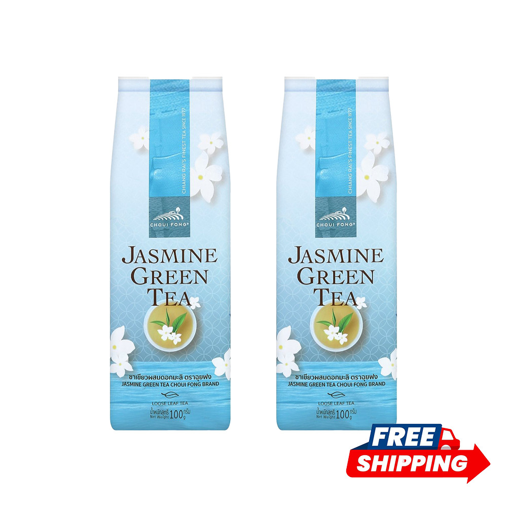 2x Choui Fong Jasmine Green Tea 100g Loose Leaf