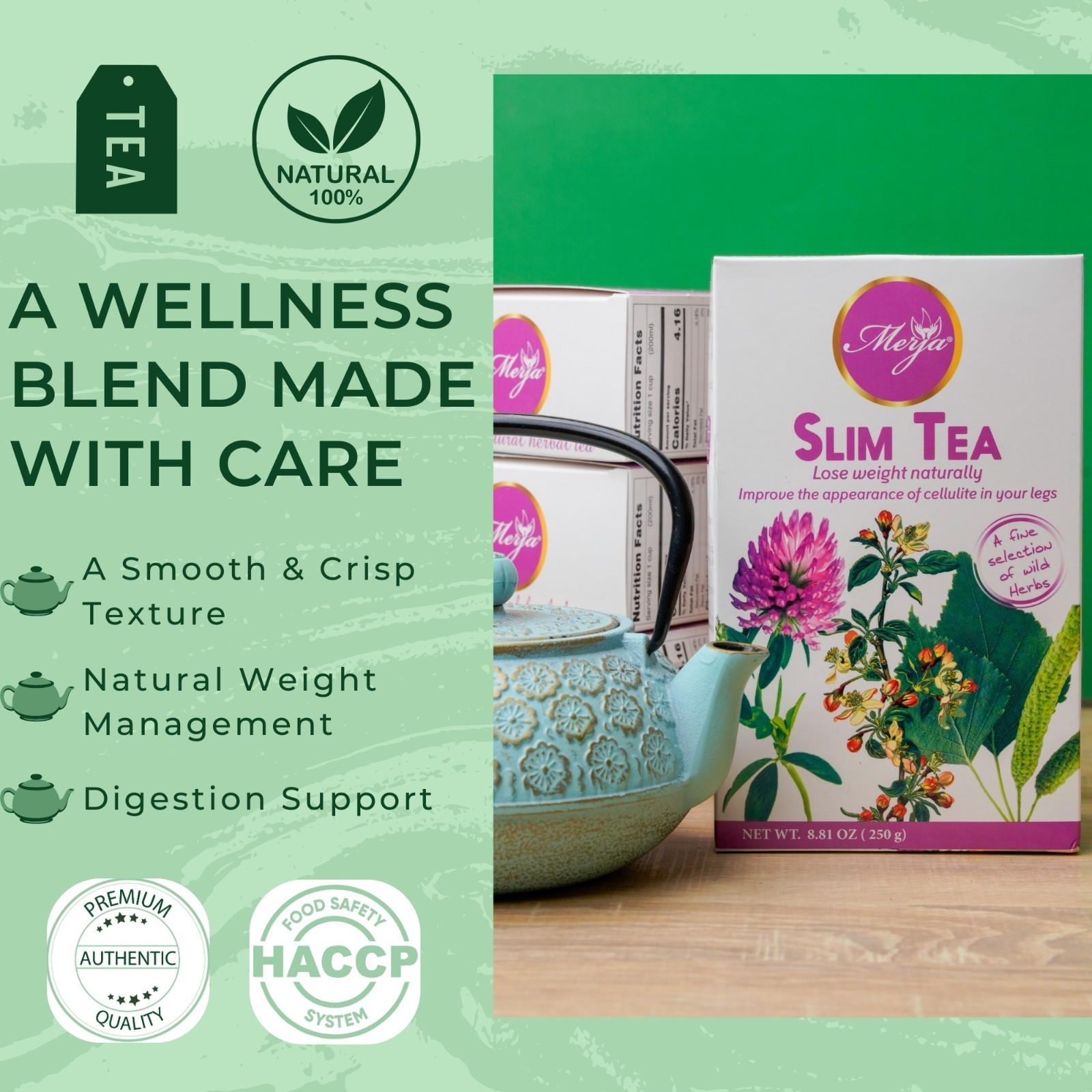 Slim Tea – Weight loss Tea – Loose Tea – 100% Natural Tea