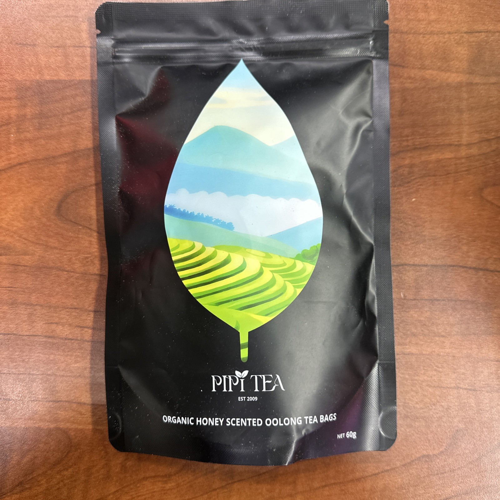 PIPI TEA Organic Honey Scented Oolong Tea Bags 60g 20 Servings Yunnan