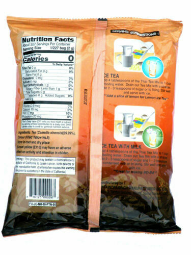 Pantai Thai Tea Leaves Mix Thai Iced Tea 16 oz/454g – (Pack of 3) Exp: 4-2027