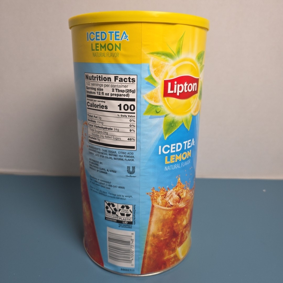 Lipton Sweetened Iced Tea Mix, Lemon (89.8 oz.) – NEW FRESH – Free Shipping